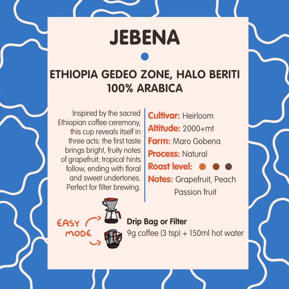 Jebena – Drip bags 10x9g